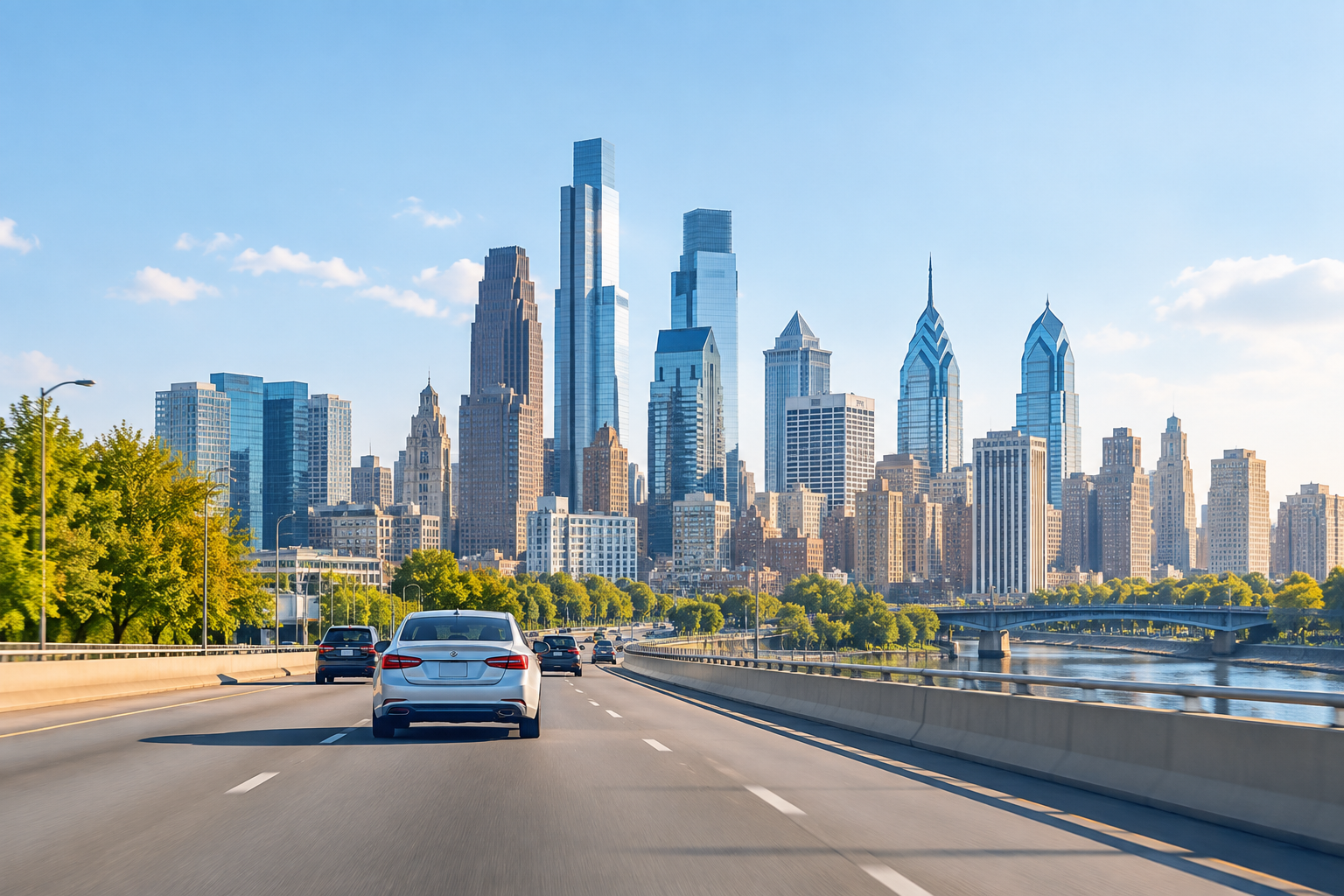 driving in Philadelphia